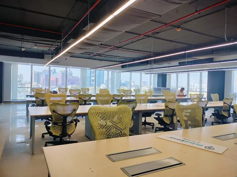 Refurbished office chairs on display at Styleex Furniture